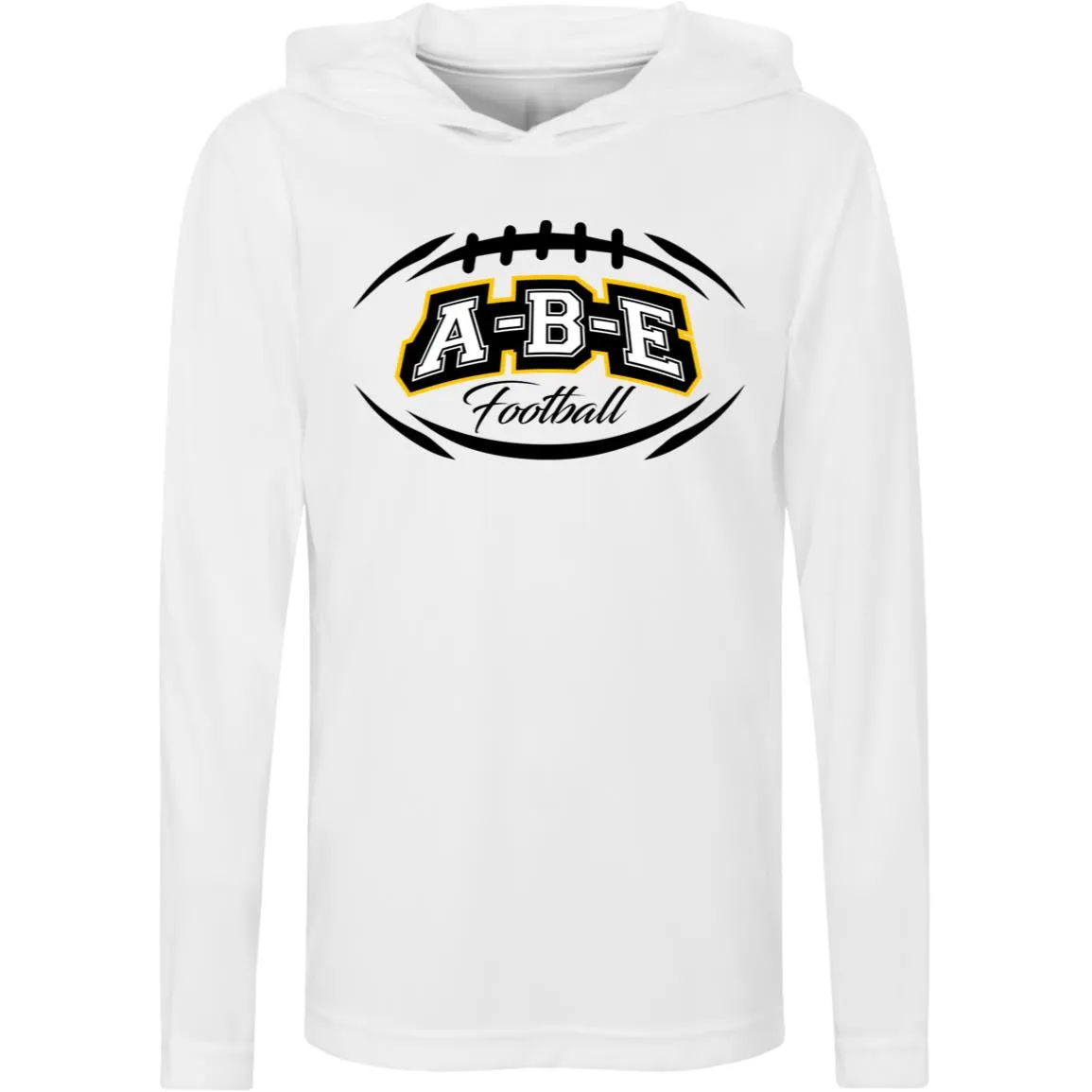 A-B-E Football - Kids Zone Hooded Tee