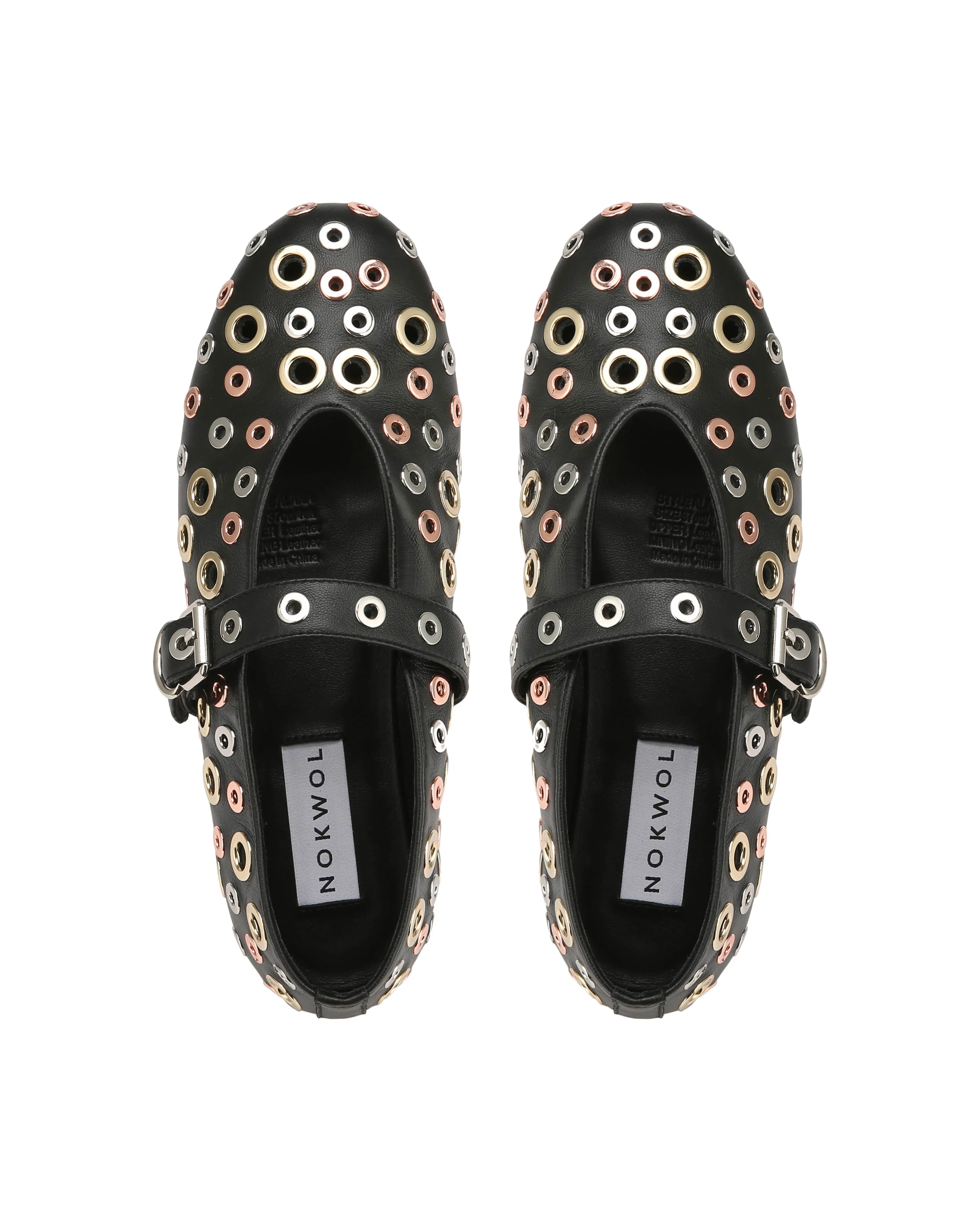 Alana Eyelet Black Sheep Leather