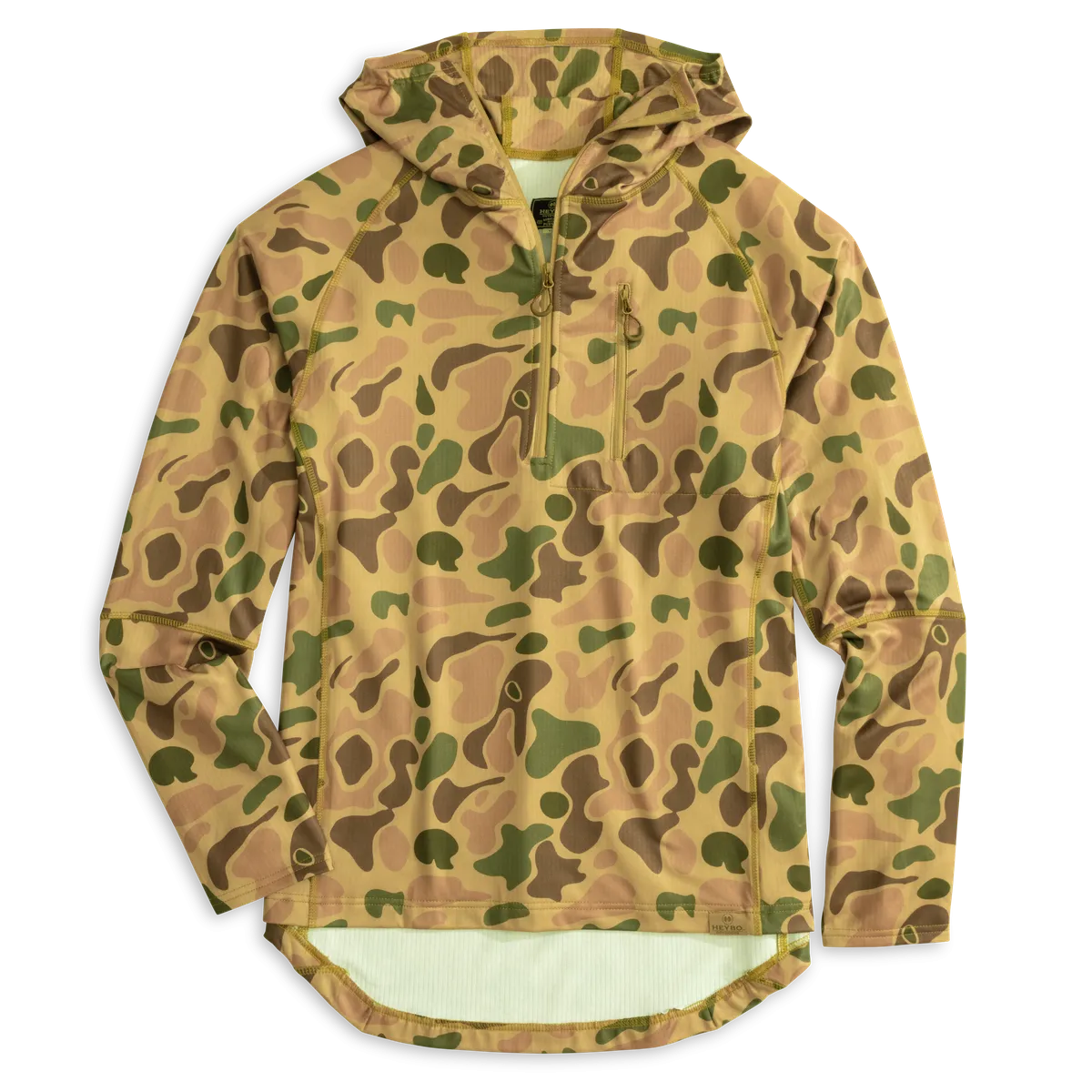 Ascension 1/4 Zip: Heybo Traditions Camo