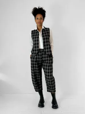 Bianco S Glen Check Trousers