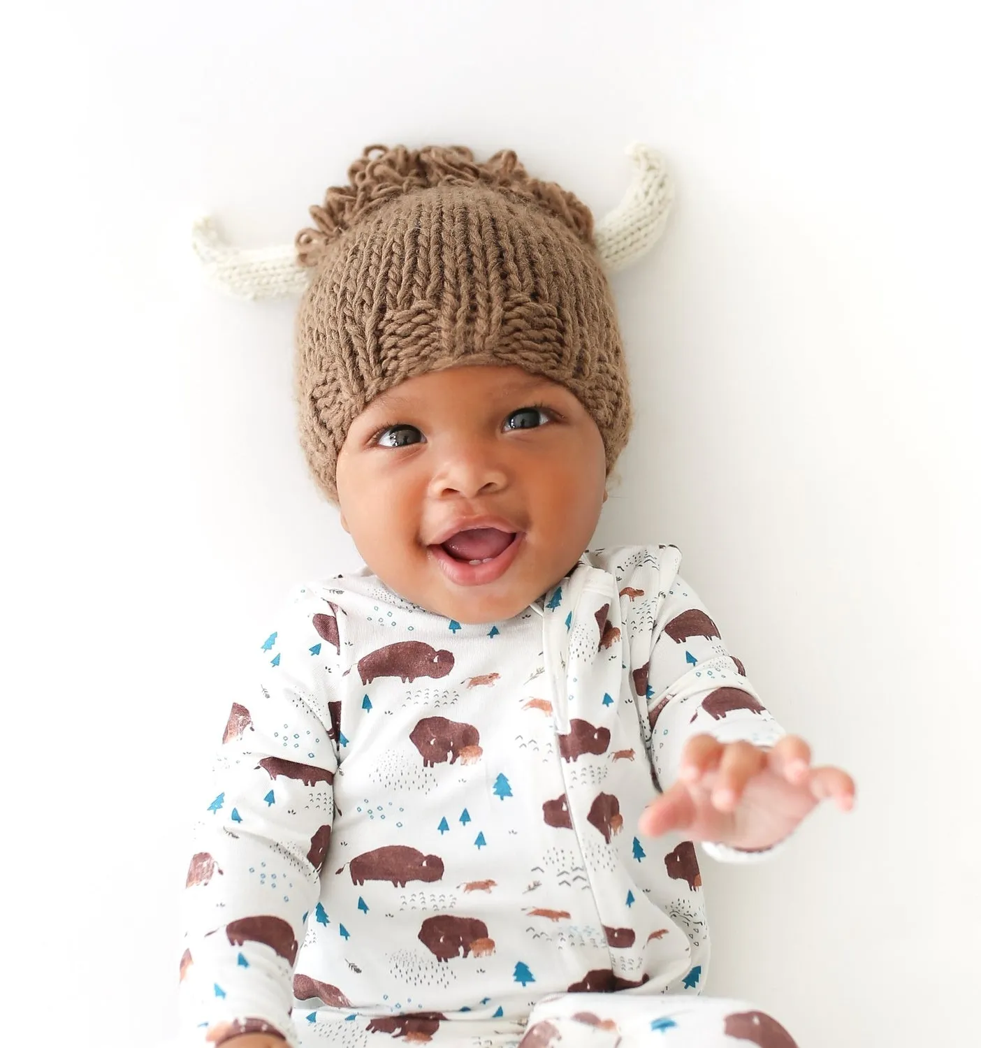 Billy Buffalo Knit Boys Beanie