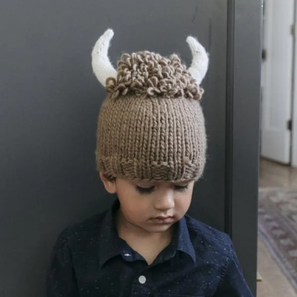 Billy Buffalo Knit Boys Beanie