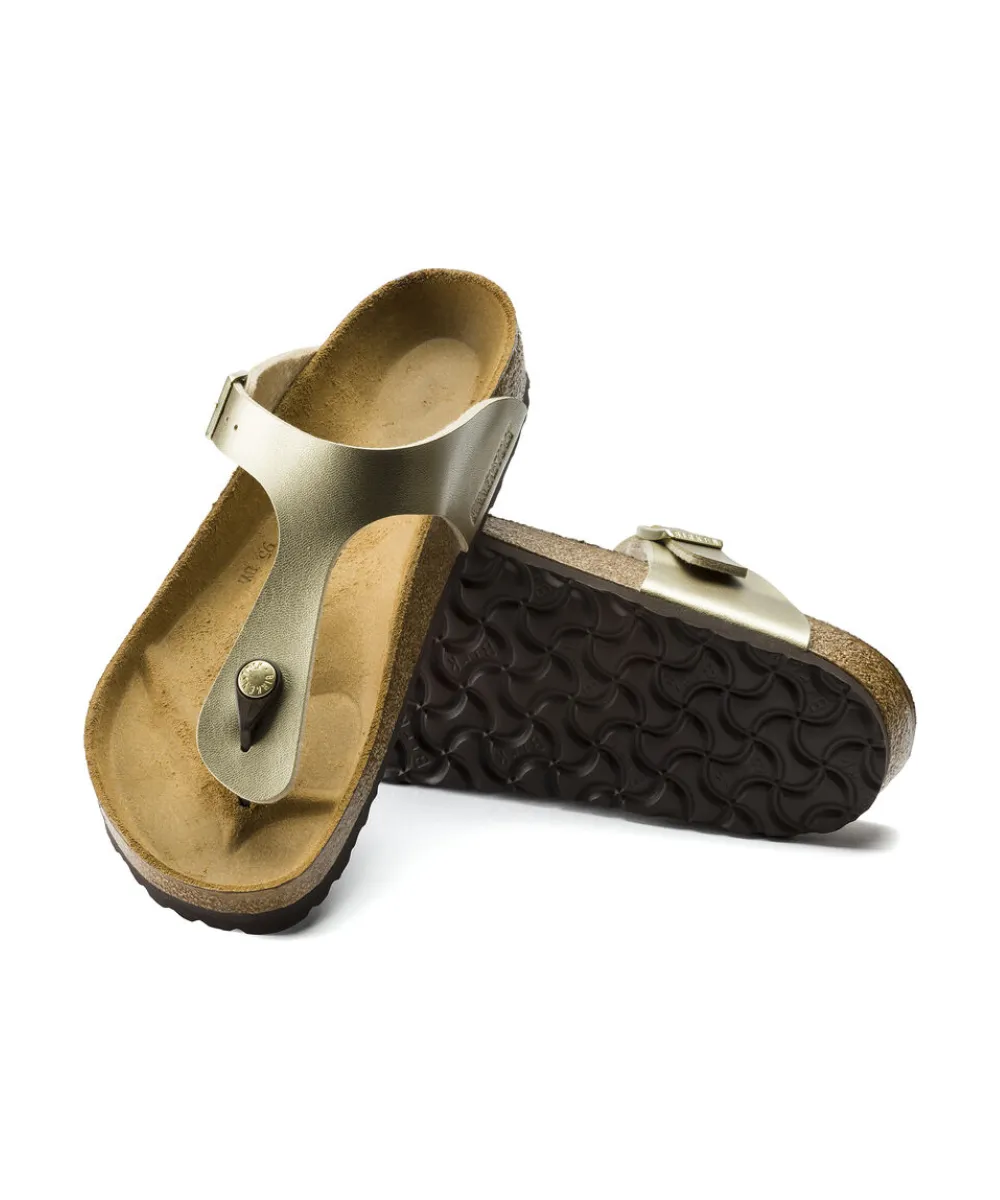 BIRKENSTOCK GIZEH REGULAR FIT IN GOLD