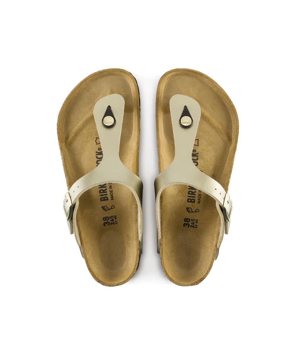 BIRKENSTOCK GIZEH REGULAR FIT IN GOLD