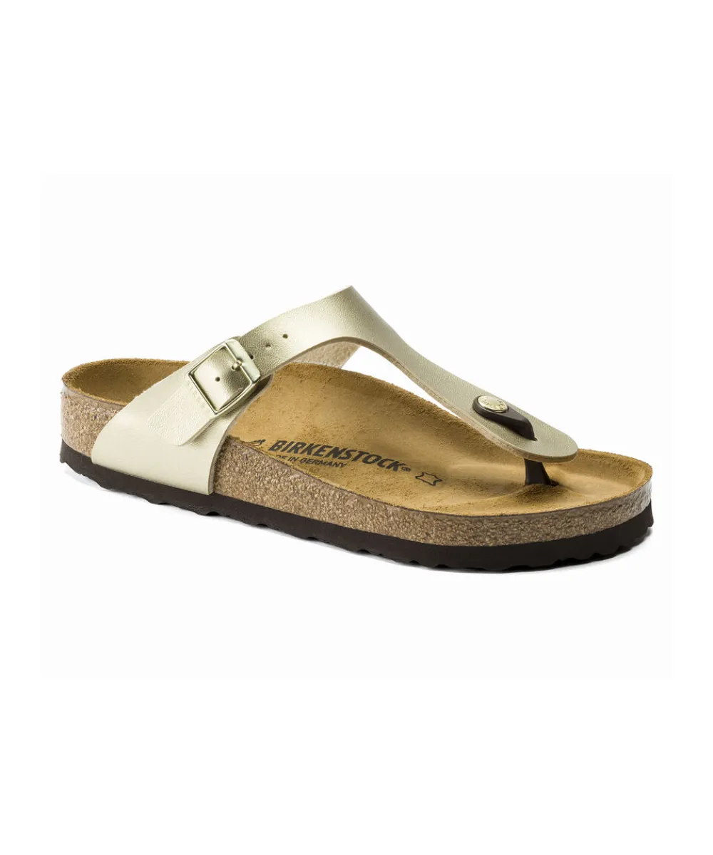 BIRKENSTOCK GIZEH REGULAR FIT IN GOLD