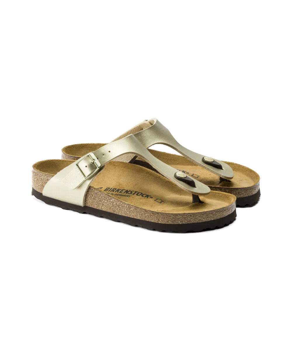 BIRKENSTOCK GIZEH REGULAR FIT IN GOLD