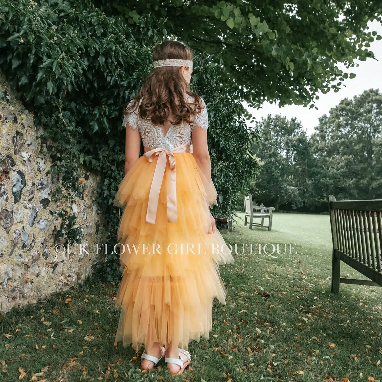 Bohemian Princess Dress - Golden Yellow