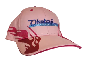 CAP PINK FLAME PATTERN