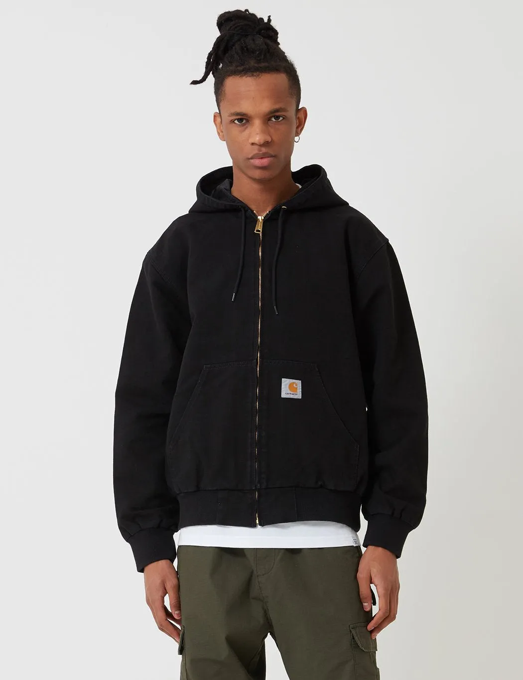 Carhartt-WIP Active Jacket - Black Rinsed