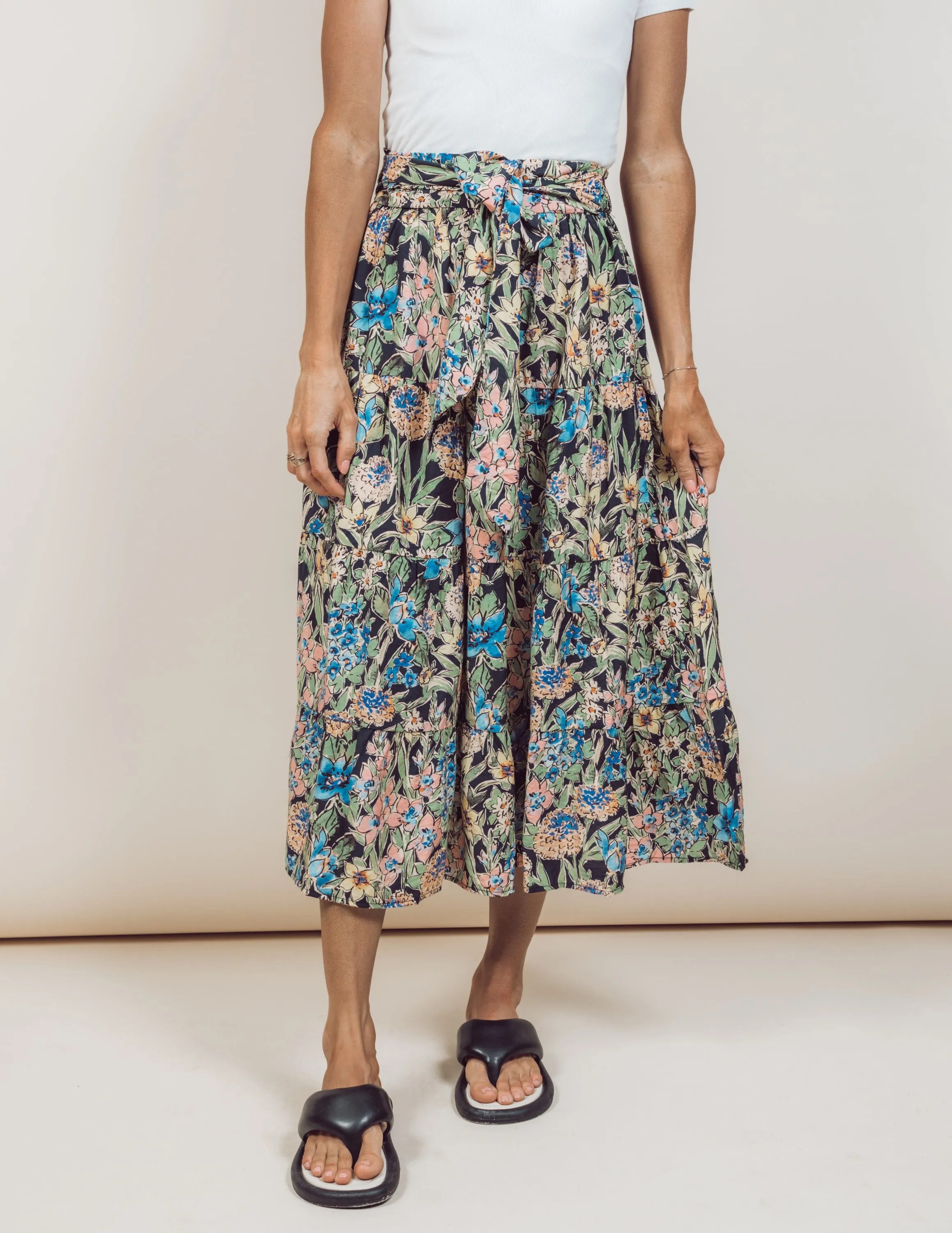 Casey Floral Skirt