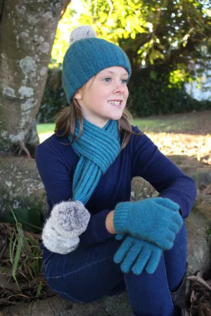 Cosy Kiwi Cottontail Beanie