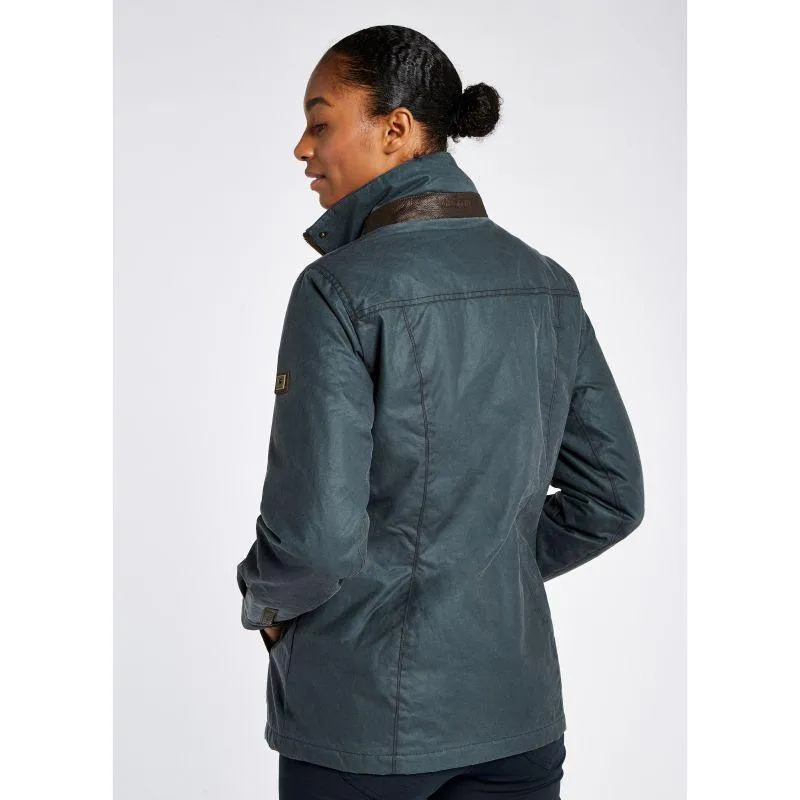 Dubarry Mountrath Ladies Primaloft Waxed Jacket - Dark Pebble