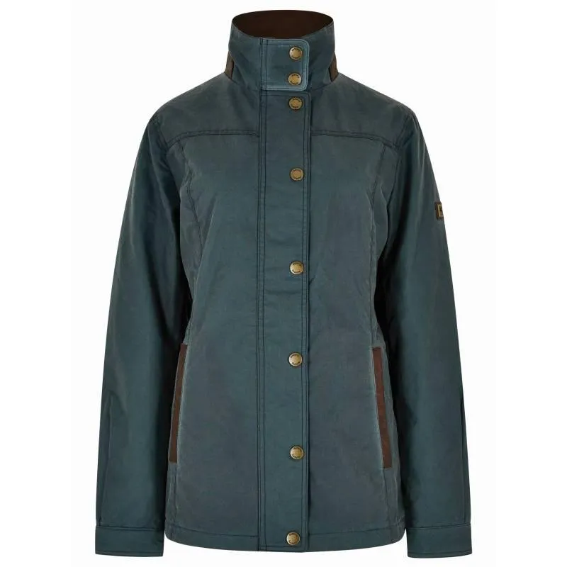 Dubarry Mountrath Ladies Primaloft Waxed Jacket - Dark Pebble