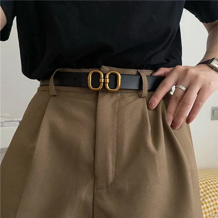 Elegant Aesthetic Thin Belt