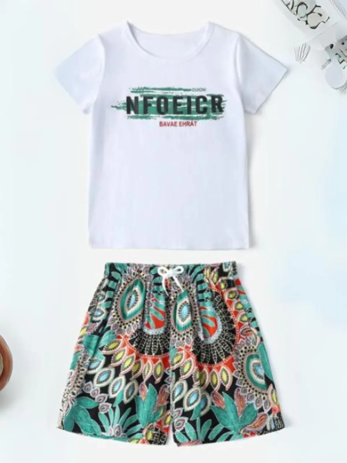 Family Style Bohemian Print Summer Outfit