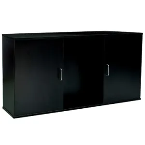 Fluval Aquarium Cabinet - 48.78in x 13.25in x 26in (124 cm x 33.7 cm x 66 cm) - Black