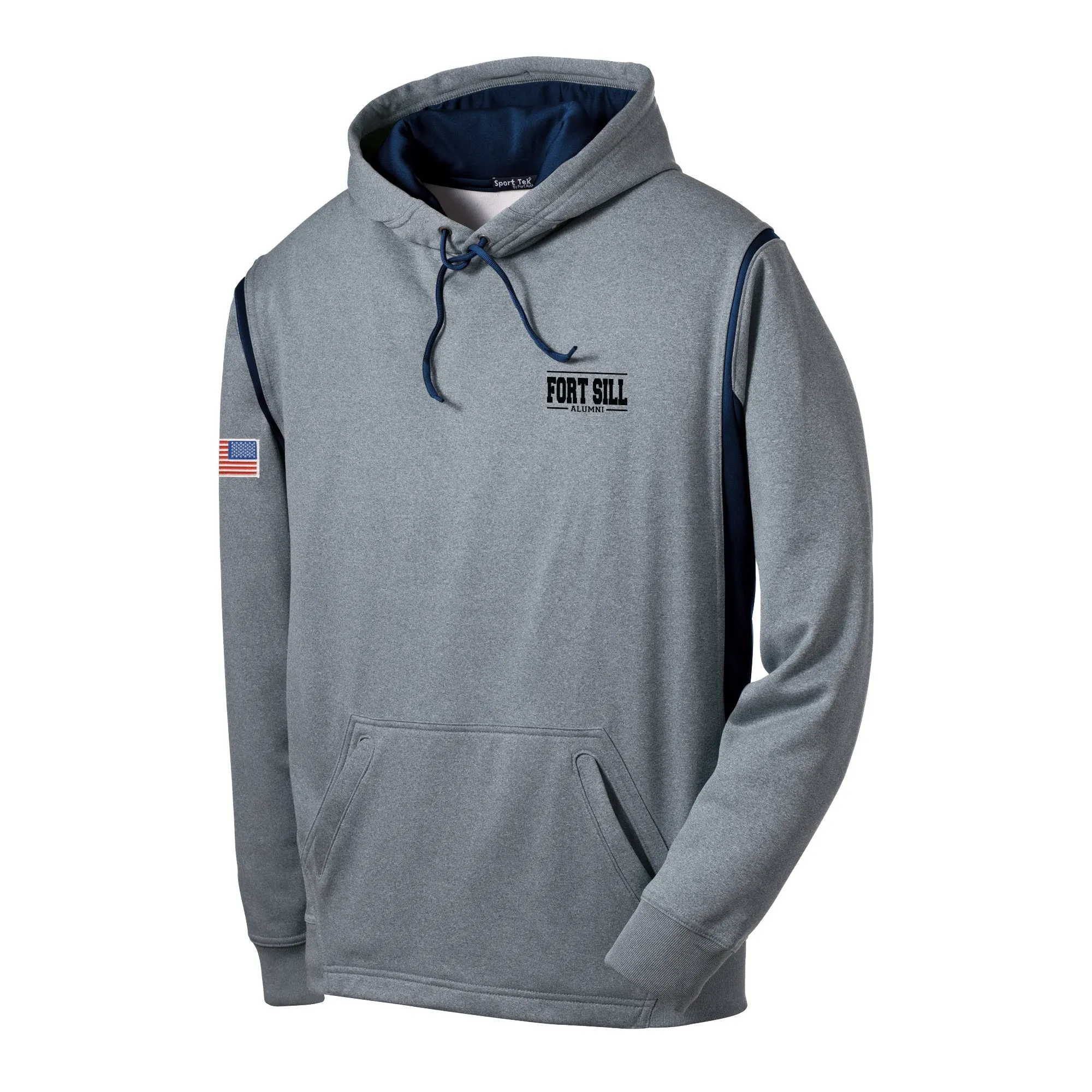 Fort Sill Color Block Hoodie - Moisture Wicking