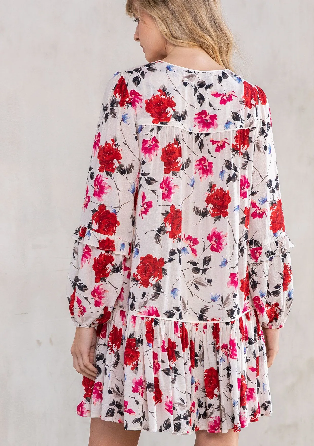 Freja Floral Mini Dress