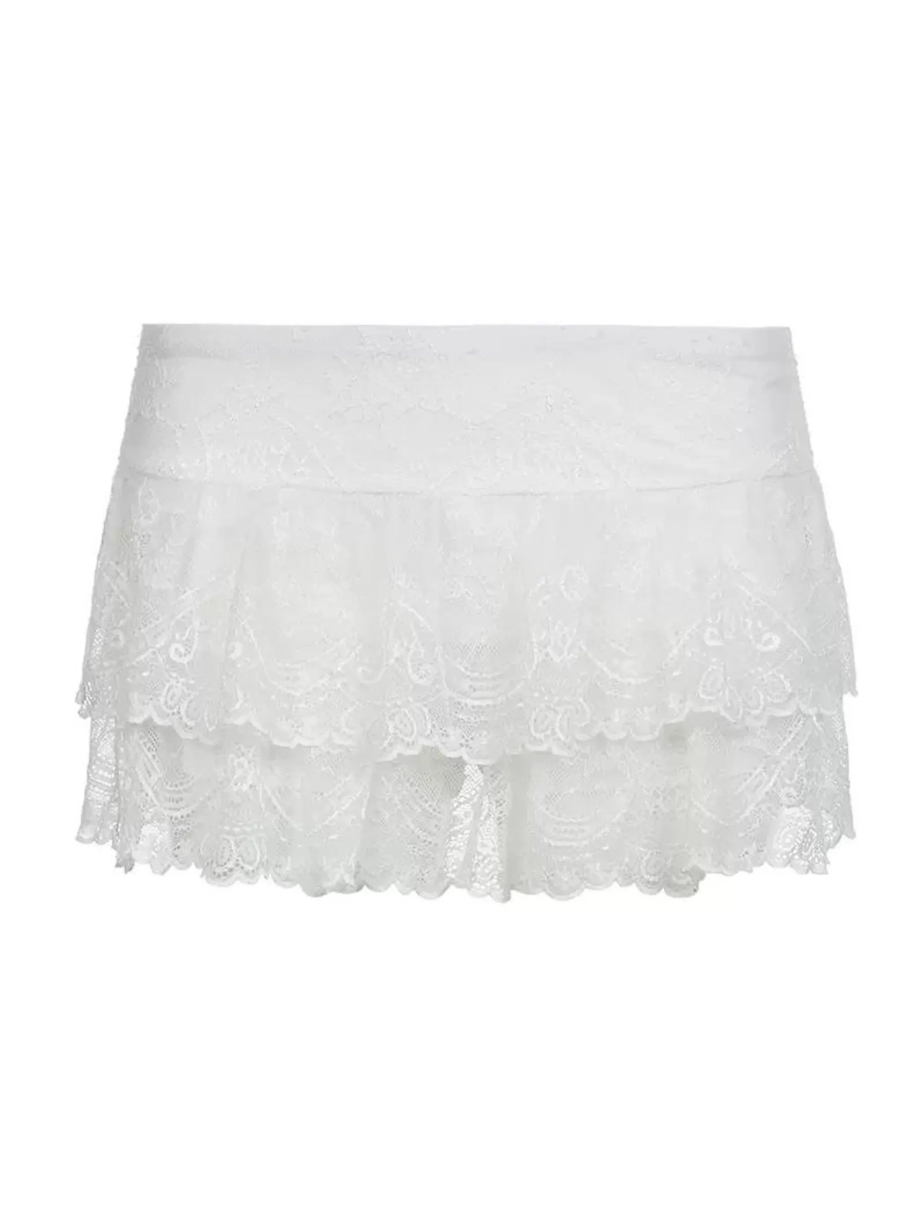 Gelila Lace Mini Skirt