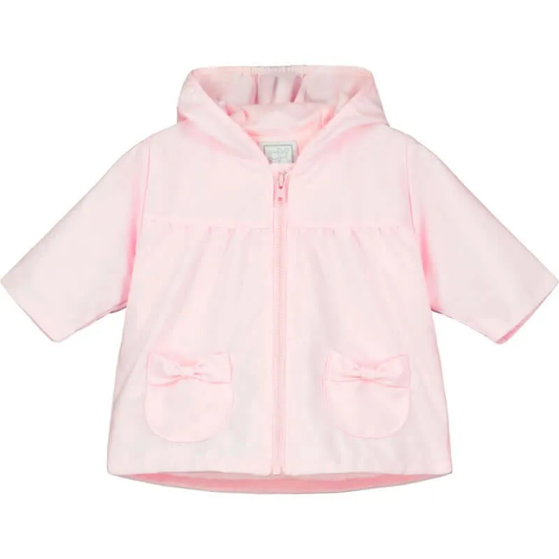 Girls Pink Bunny Head Jacket