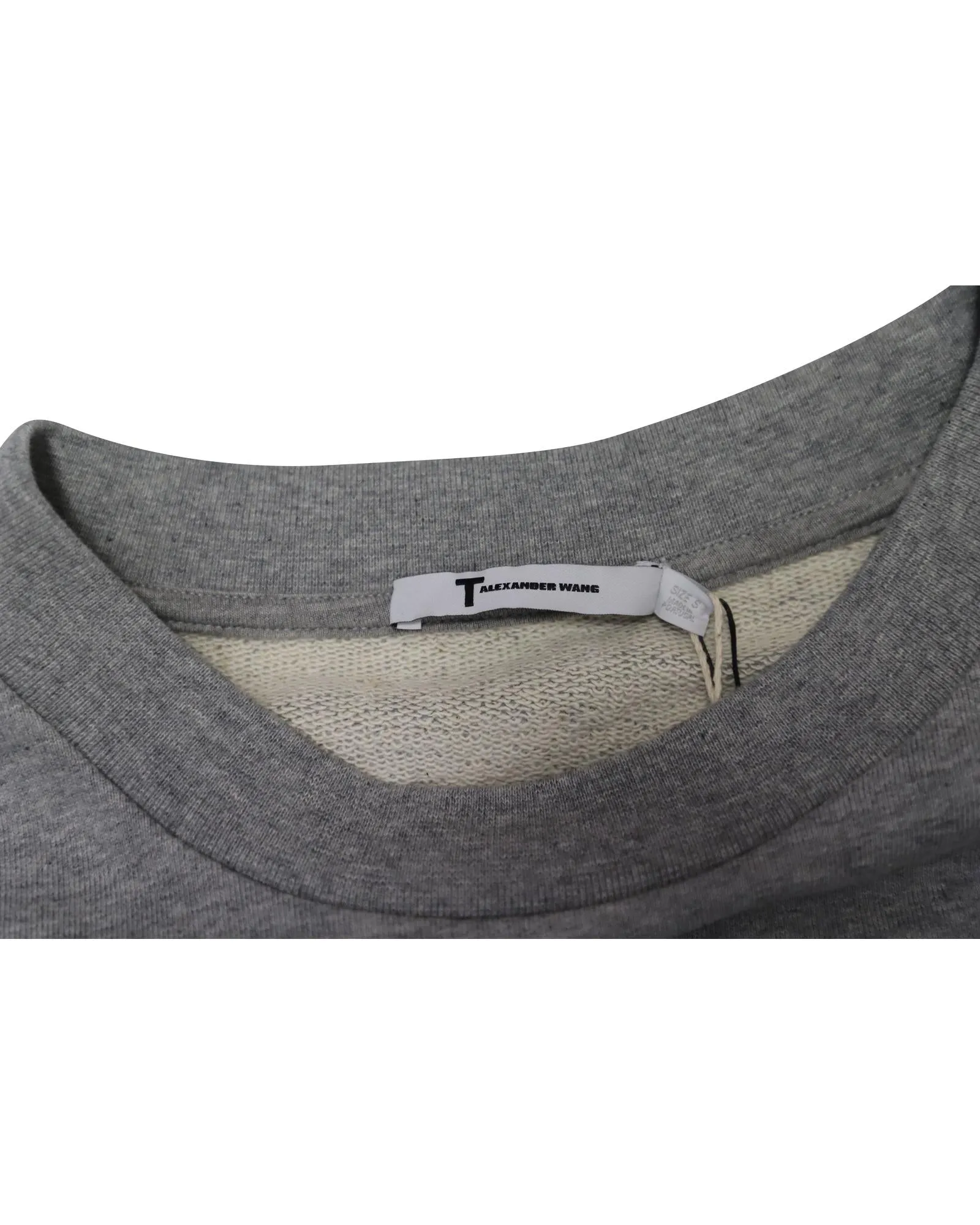 Grey Cotton Sweatshirt