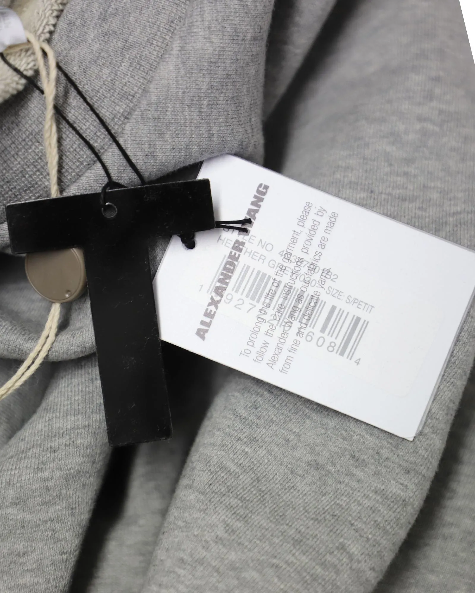 Grey Cotton Sweatshirt