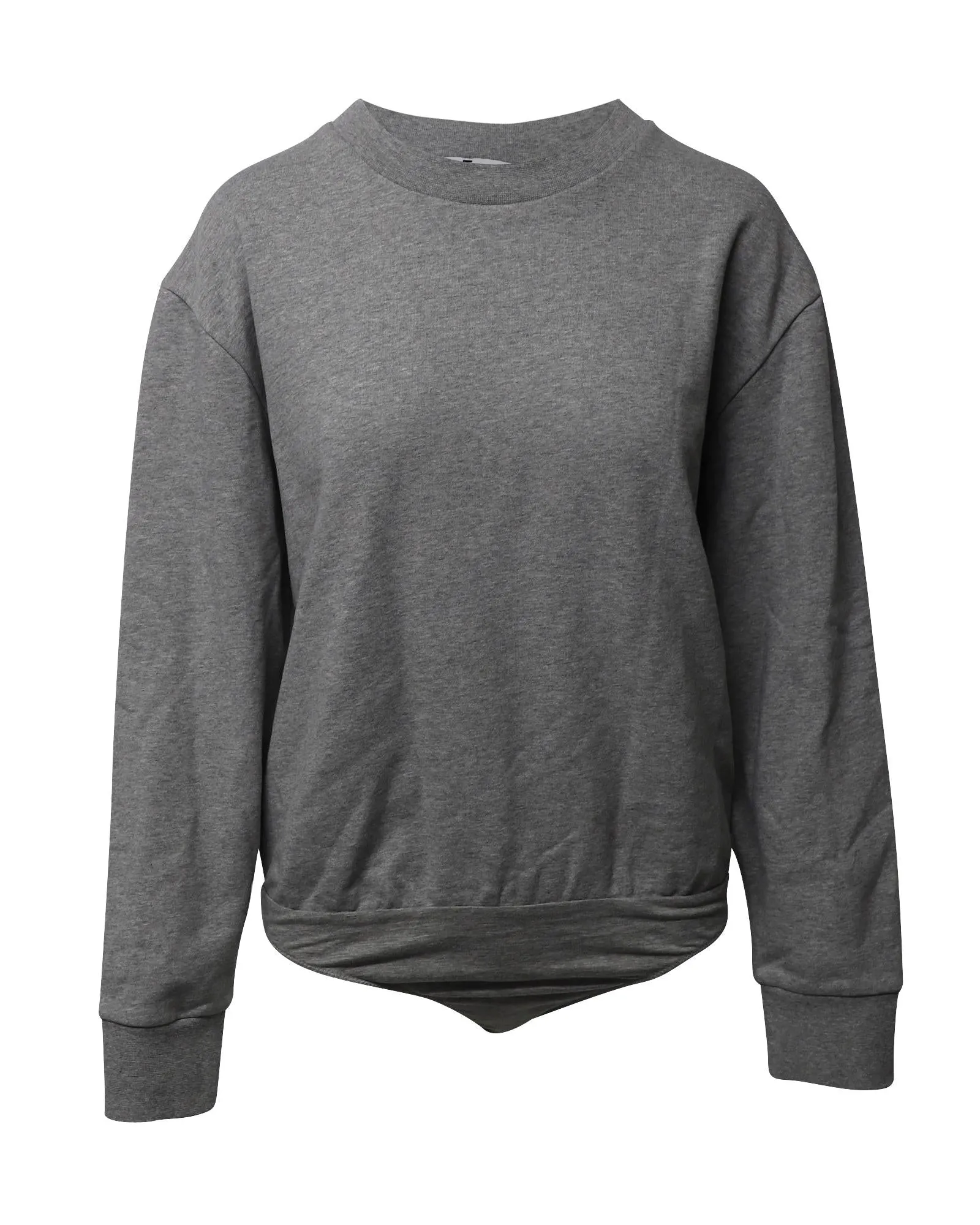 Grey Cotton Sweatshirt