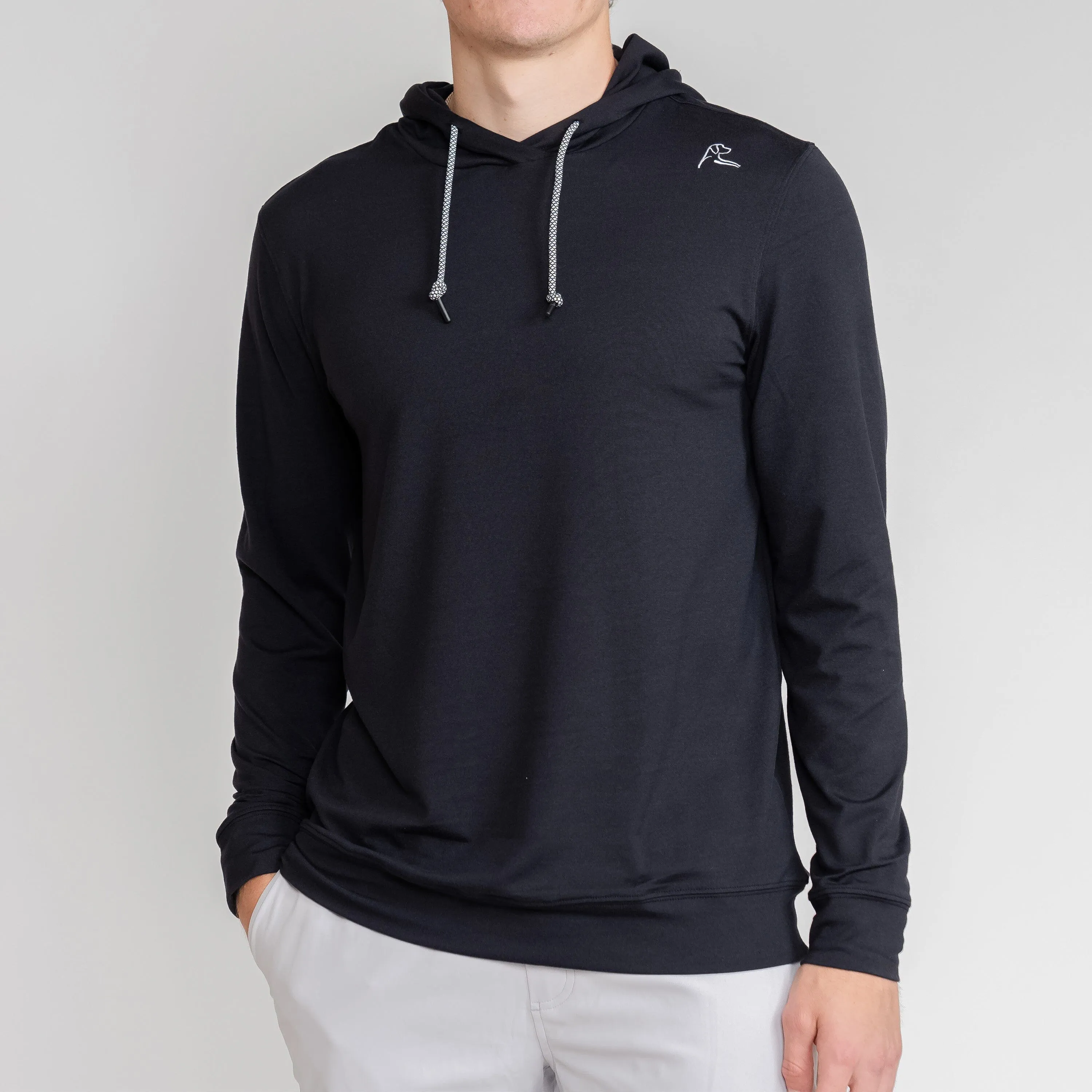 Hesi Performance Hoodie | Solid - Midnight Black