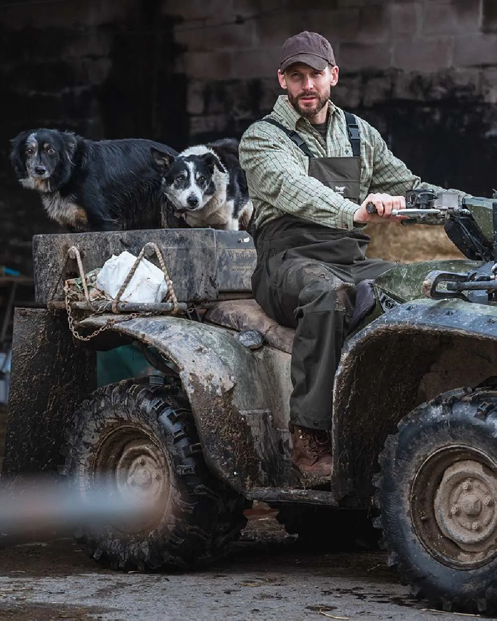 Hoggs of Fife Green King II Waterproof Bib & Brace