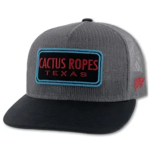 Hooey Grey Fulle Mesh Cactus Ropes Cap