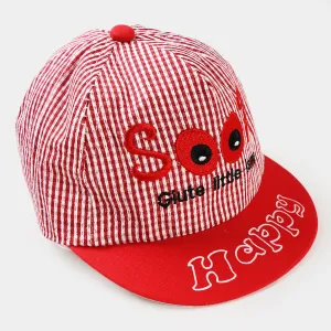 Infant Baby Cap/Hat 6M  | Red