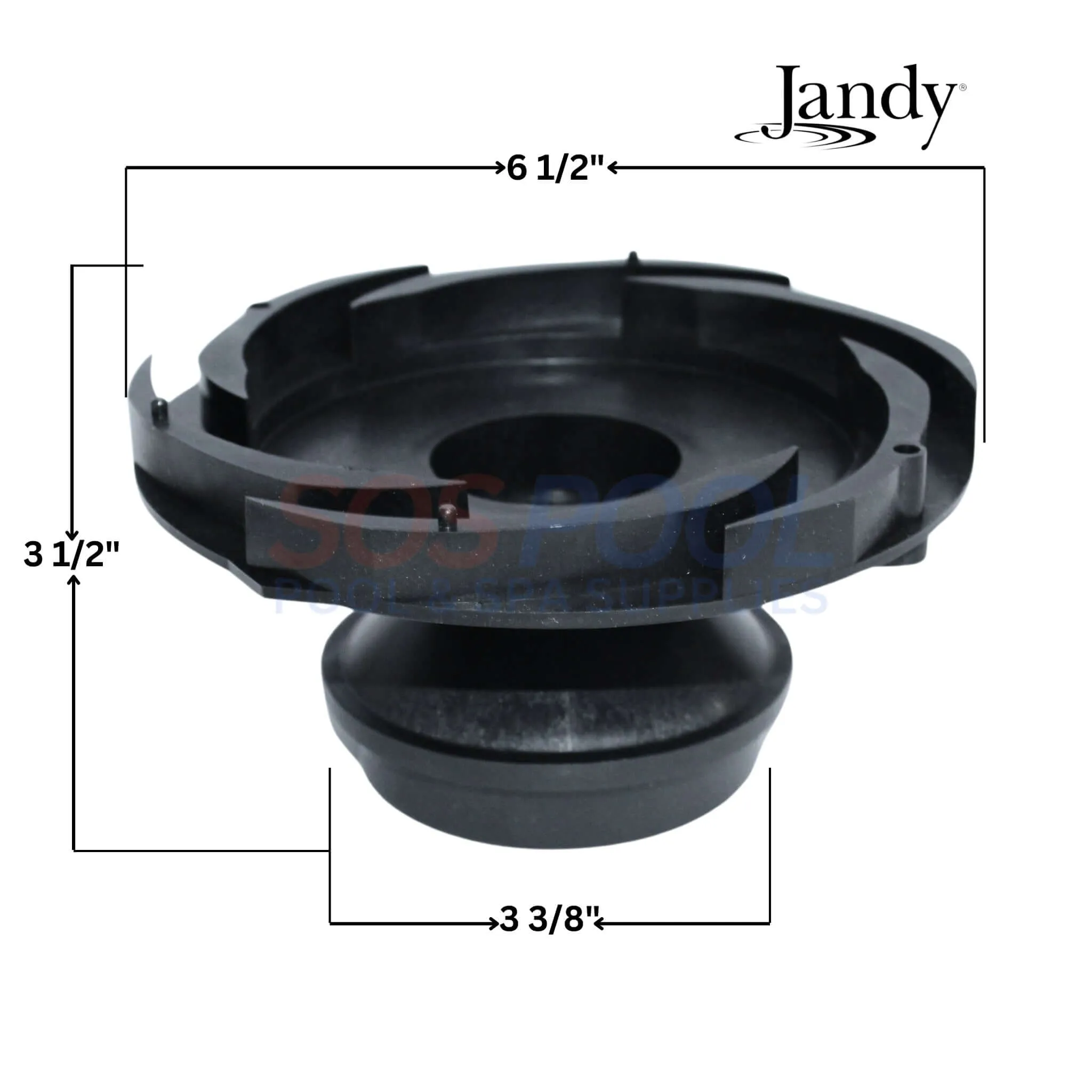 Jandy Diffuser With O-Ring and Hardware For FloPro Pumps | 0.75HP - 1HP | R0479702