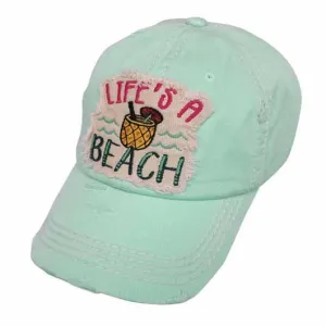 KBV-1272 Life’s A Beach-Torn Look-Diamond