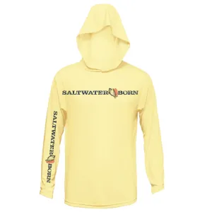 Key West, FL Linear Logo Long Sleeve UPF 50  Dry-Fit Hoodie