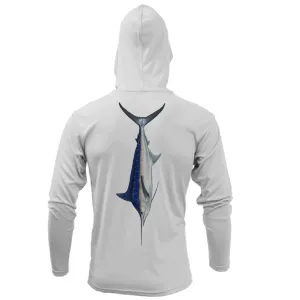 Key West, FL Marlin Long Sleeve UPF 50  Dry-Fit Hoodie