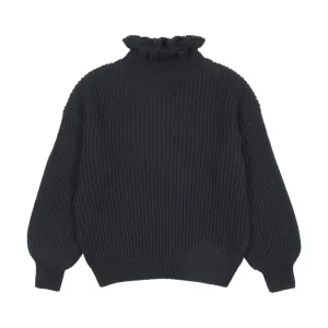 Kin and Kin Girls Navy Sweater