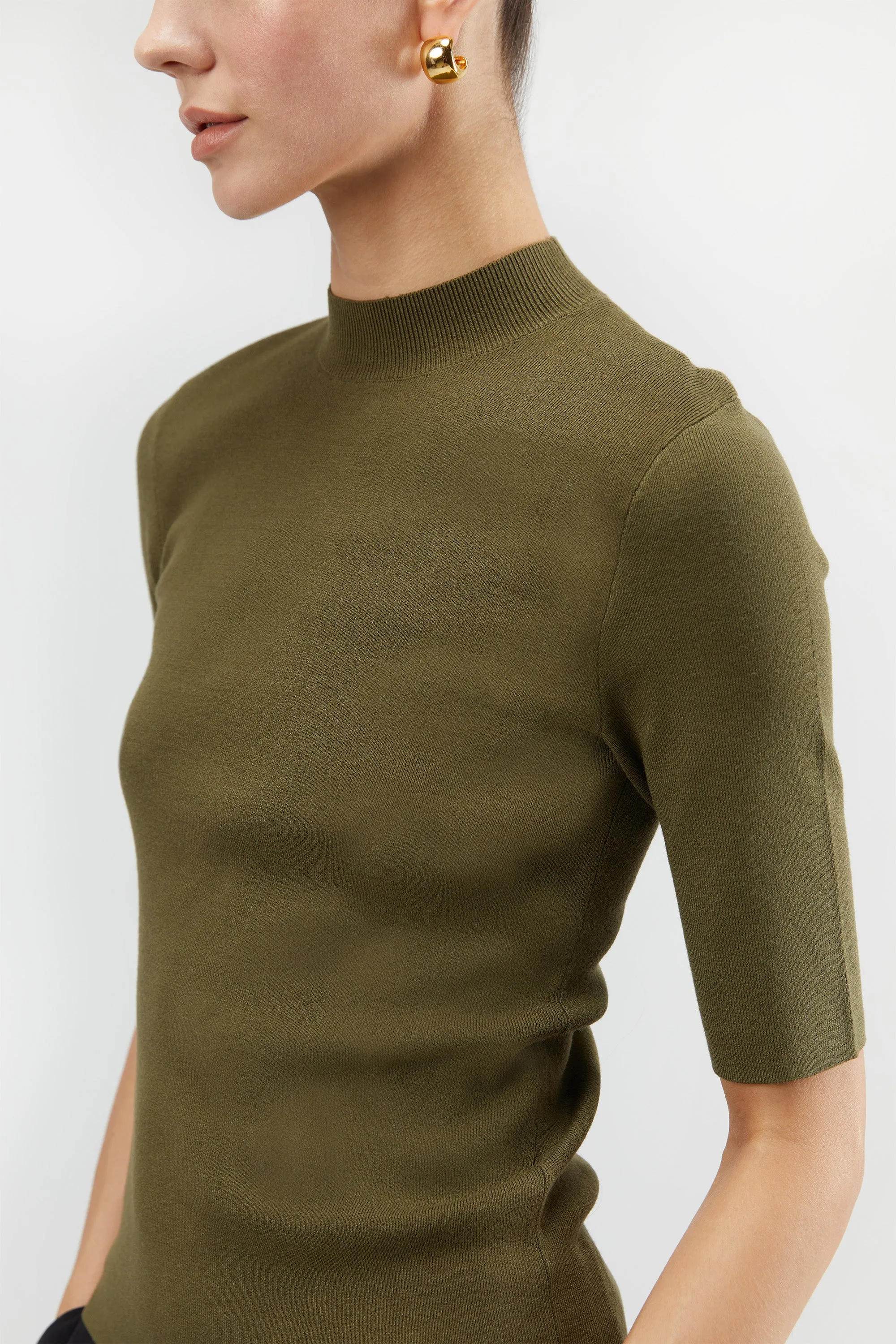 MOCKNECK SWEATER