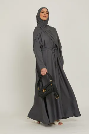 Pebble Umbrella Cut Closed Abaya