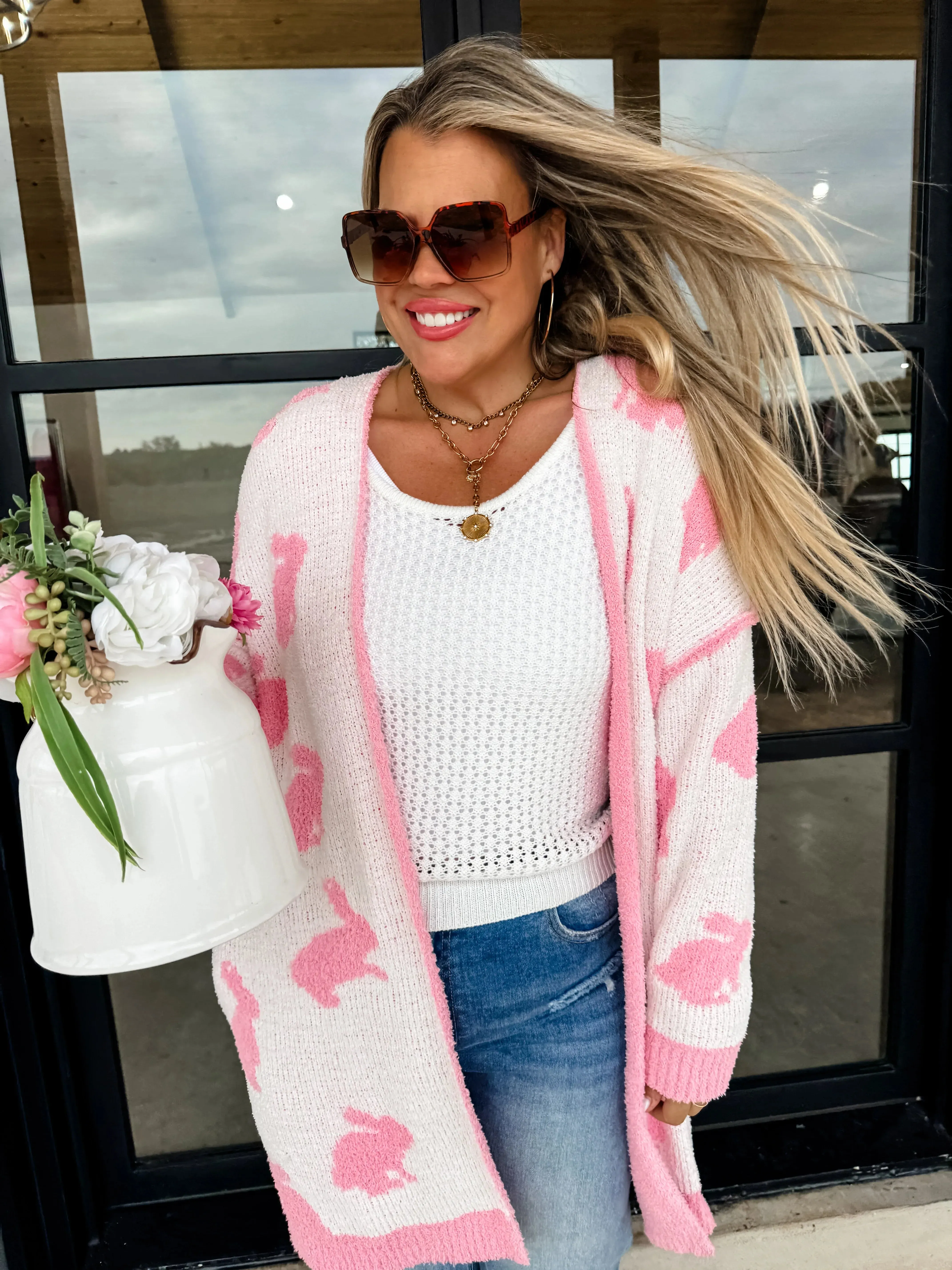 PREORDER: Blakeley Easter Cloud Cardigan in Two Prints