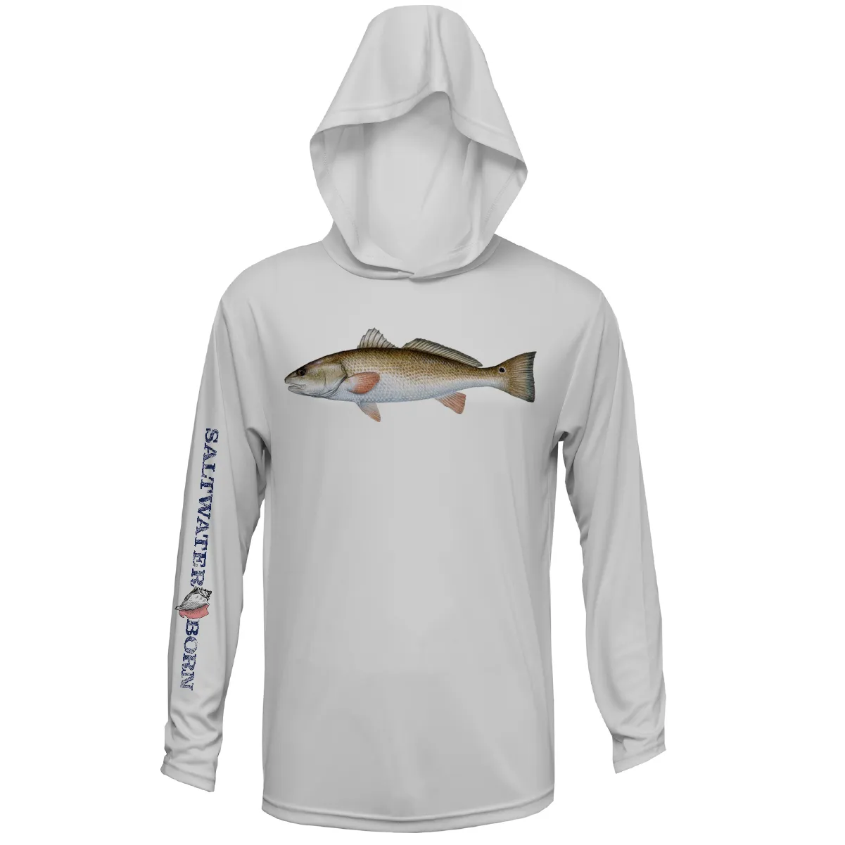 Redfish Long Sleeve UPF 50  Dry-Fit Hoodie