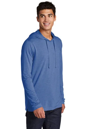 Sport-Tek PosiCharge Tri-Blend Wicking Long Sleeve with Hood