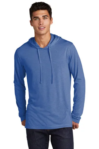 Sport-Tek PosiCharge Tri-Blend Wicking Long Sleeve with Hood