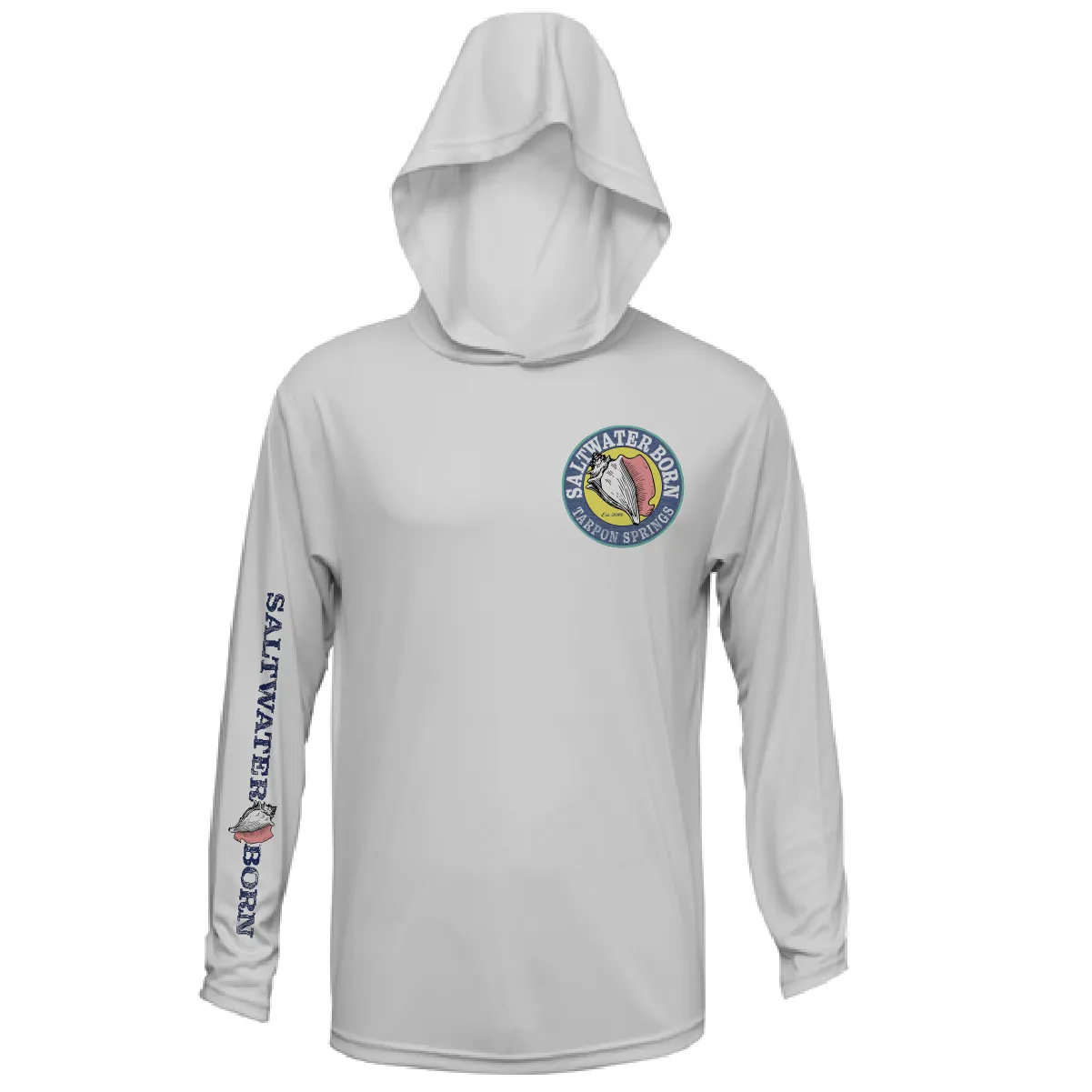 Tarpon Springs, FL Action Tarpon Long Sleeve UPF 50  Dry-Fit Hoodie