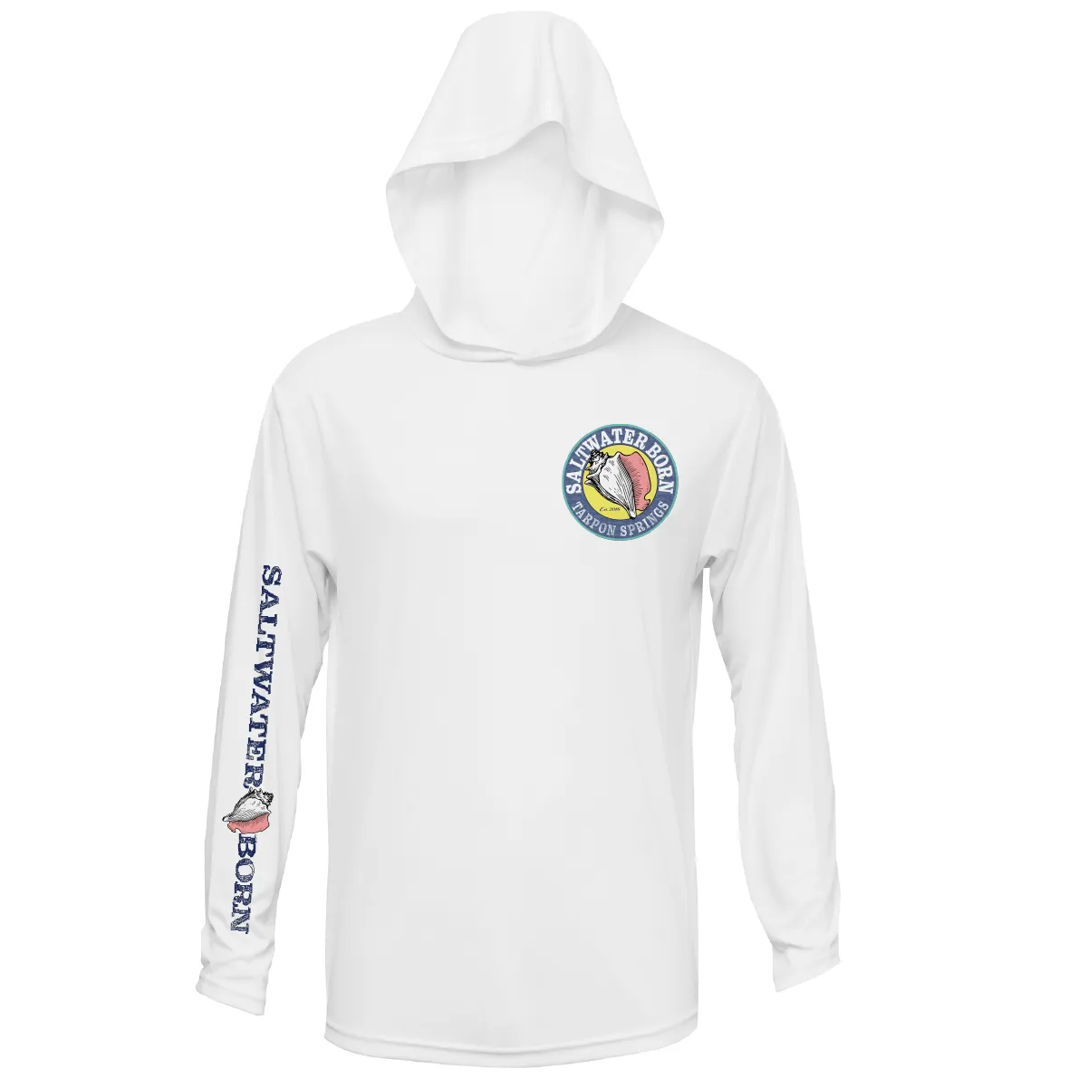 Tarpon Springs, FL Action Tarpon Long Sleeve UPF 50  Dry-Fit Hoodie