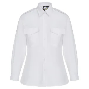 The Classic L/S Pilot Blouse | White