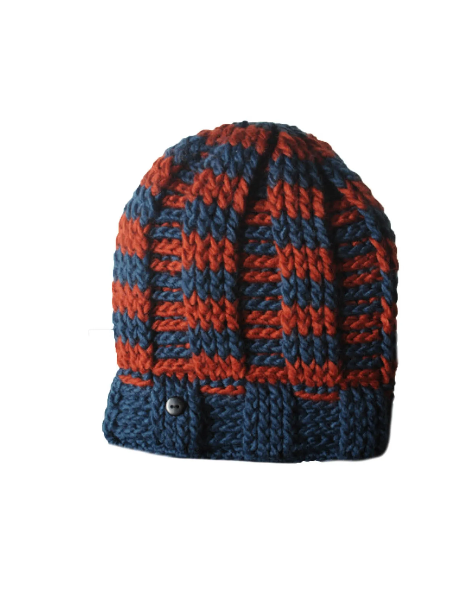 The Transend Stripes Beanie - BLUE/RED