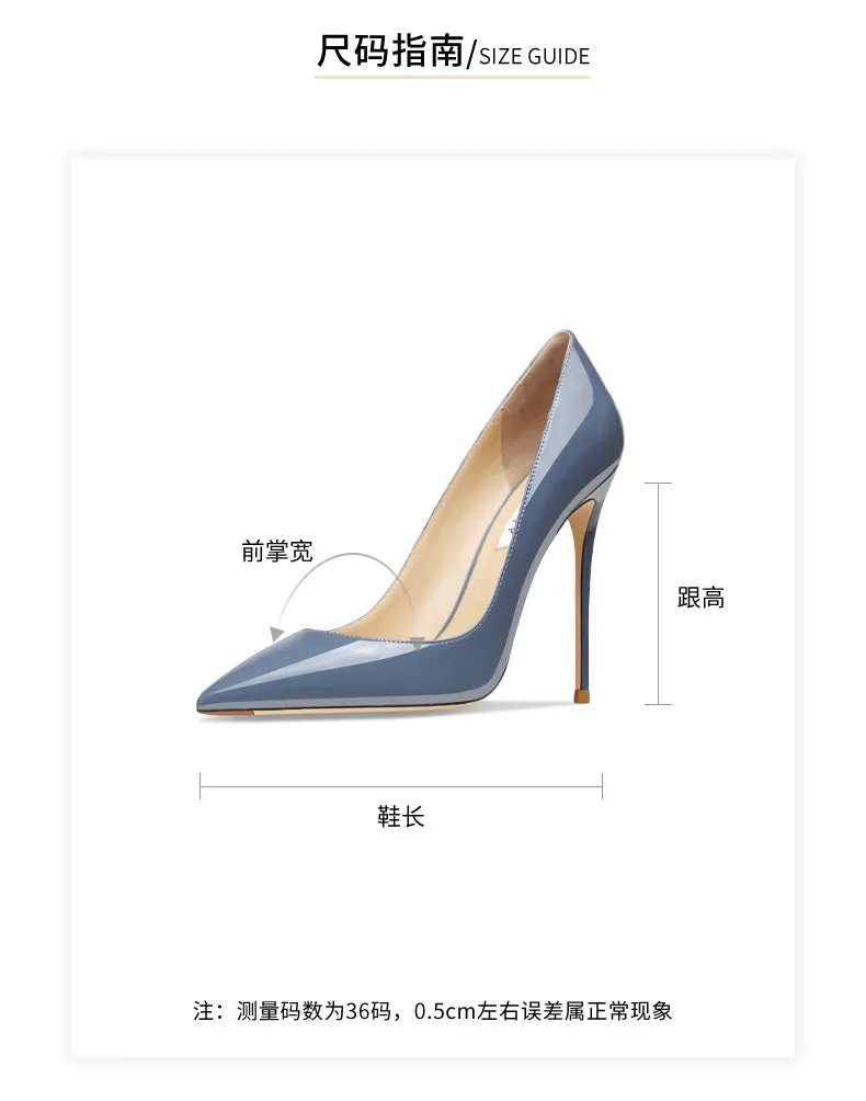 xiangtuibao  spring luxury brand leather extreme high heel pointed toe fashion ladies high-heeled shoes for women's shoes party wedding shoes